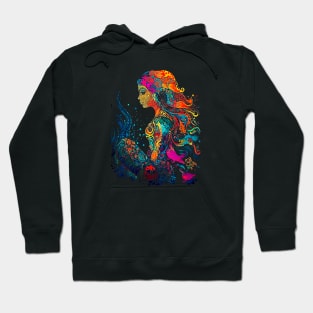 Psychedelic Mermaid #2 Hoodie